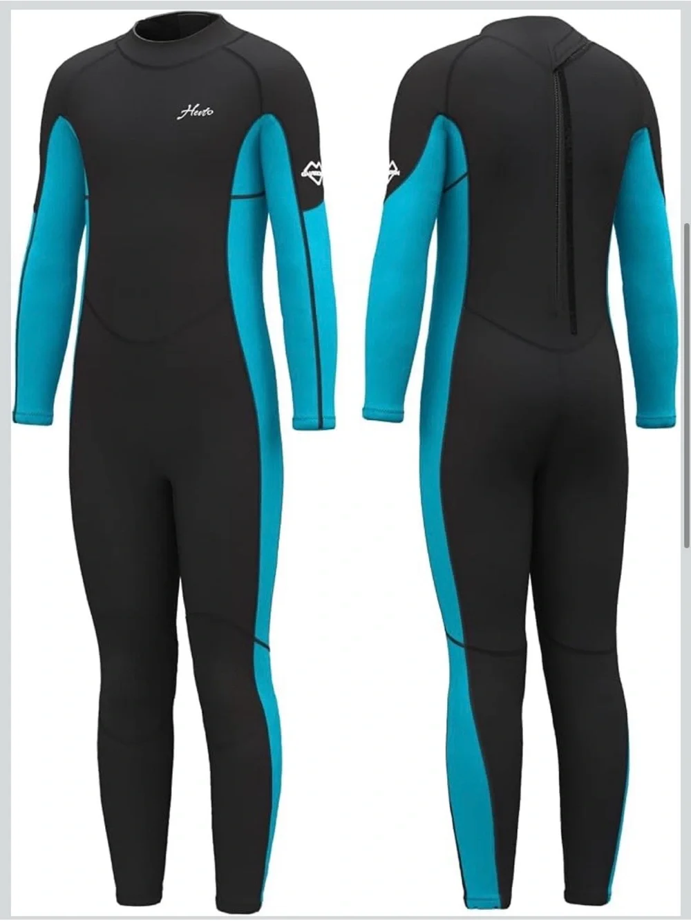 Hevto Wetsuits Kids 3/2mm Neoprene Full Wet Suit Thermal 5. 1982/1-1